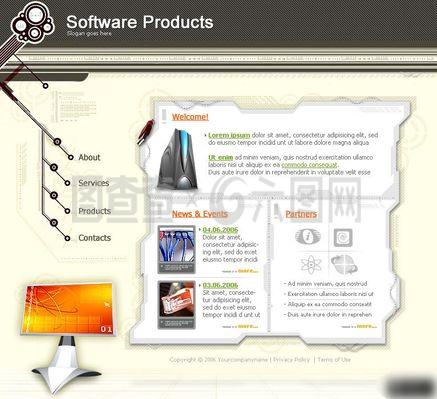 產(chǎn)品宣傳展示網(wǎng)頁(yè)設(shè)計(jì)